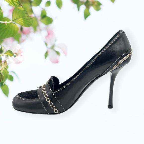 DIOR Black Leather Heels - Picture 2 of 12